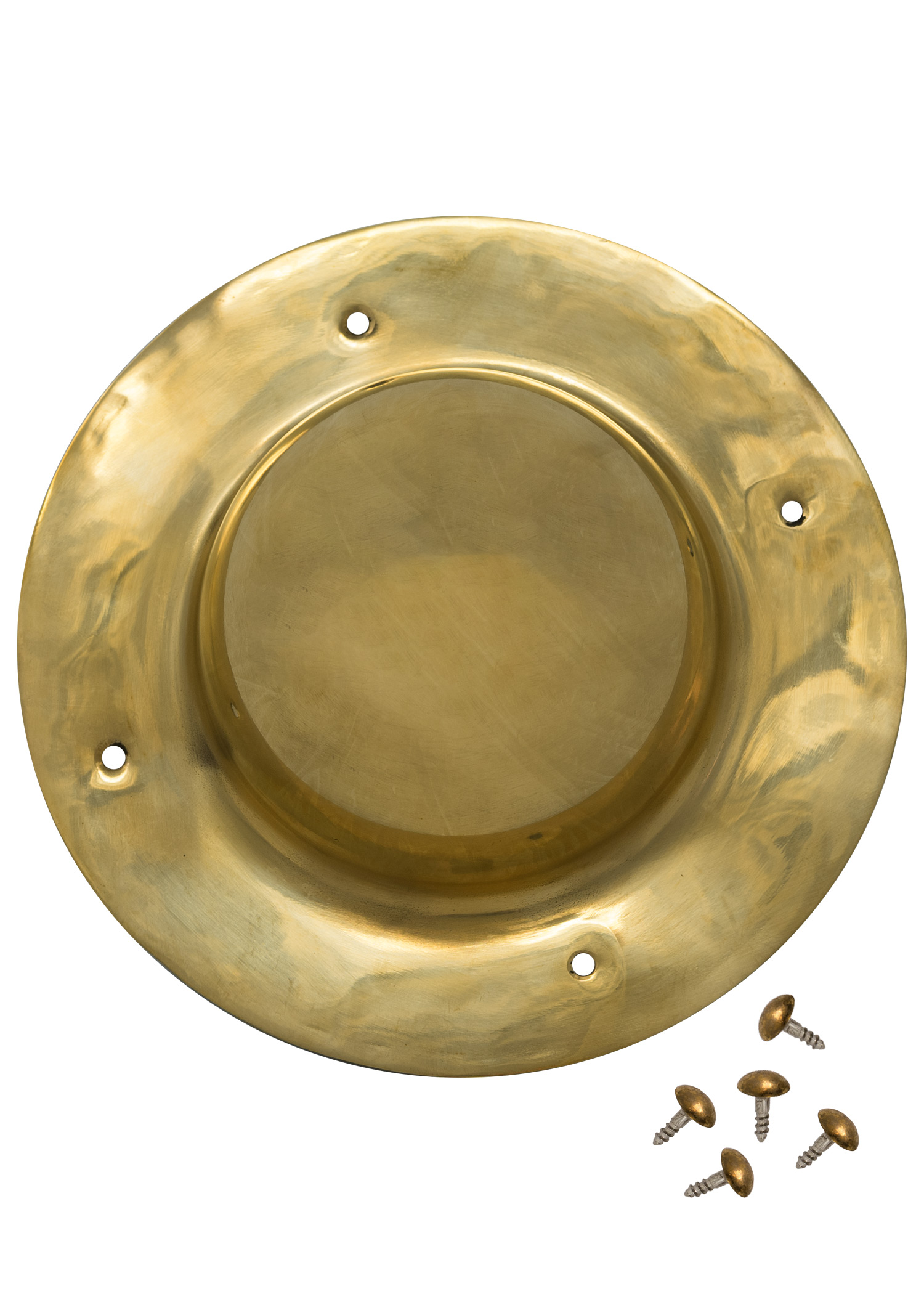 Round Roman Shield Boss, Umbo, Brass