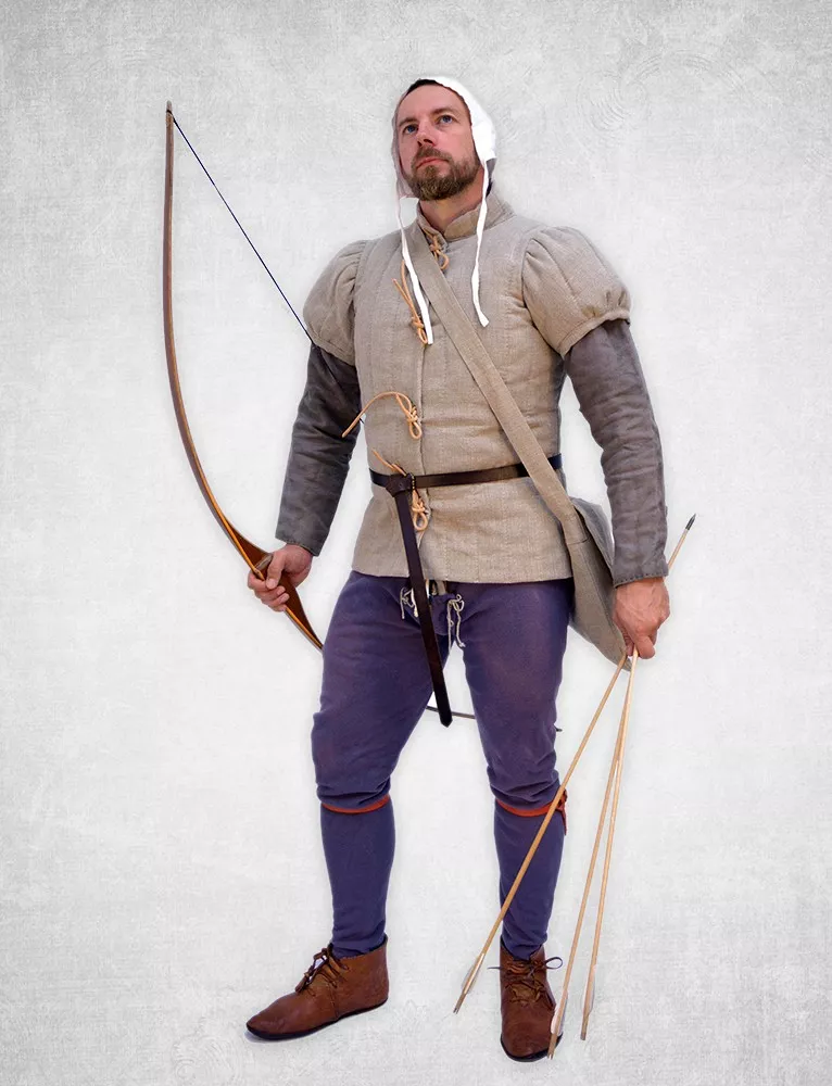 MM -  Bretonischer Gambeson mit kurzen Ärmeln