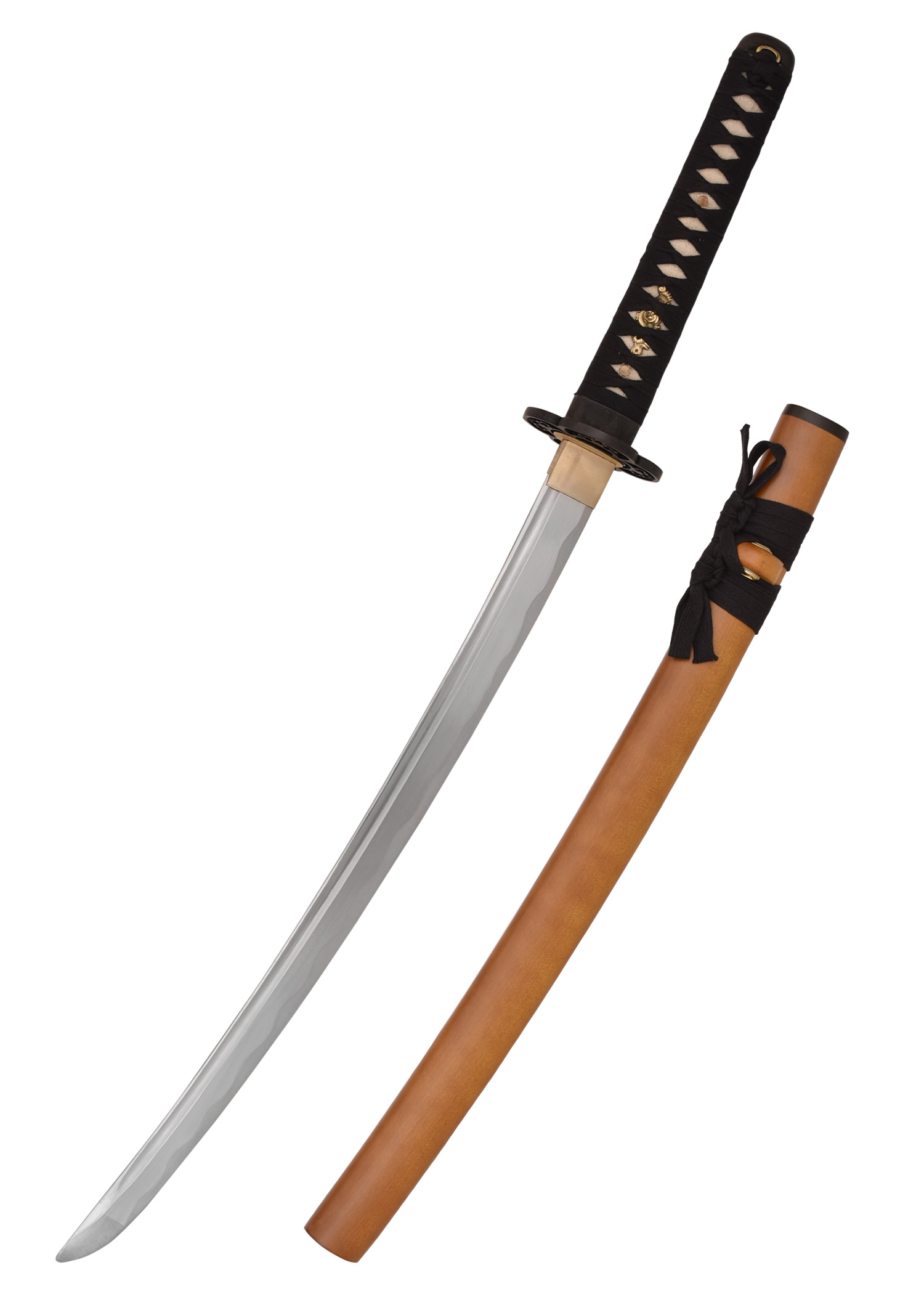 John Lee Red Wood Iaito Wakizashi