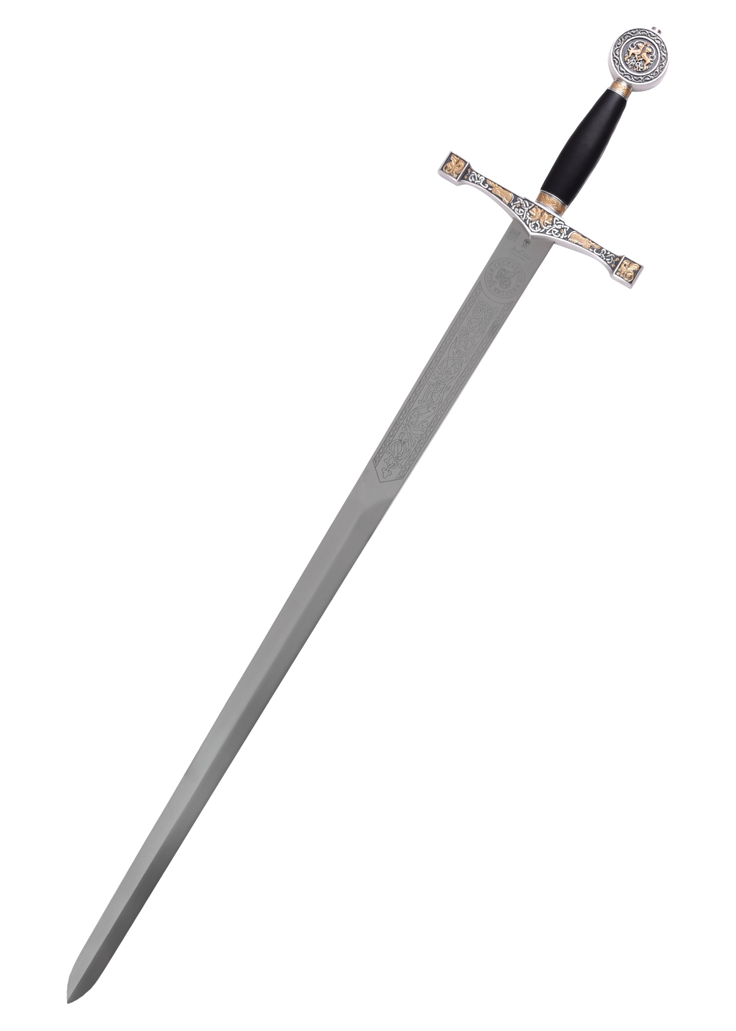 Excalibur Sword with golden ornaments, Marto